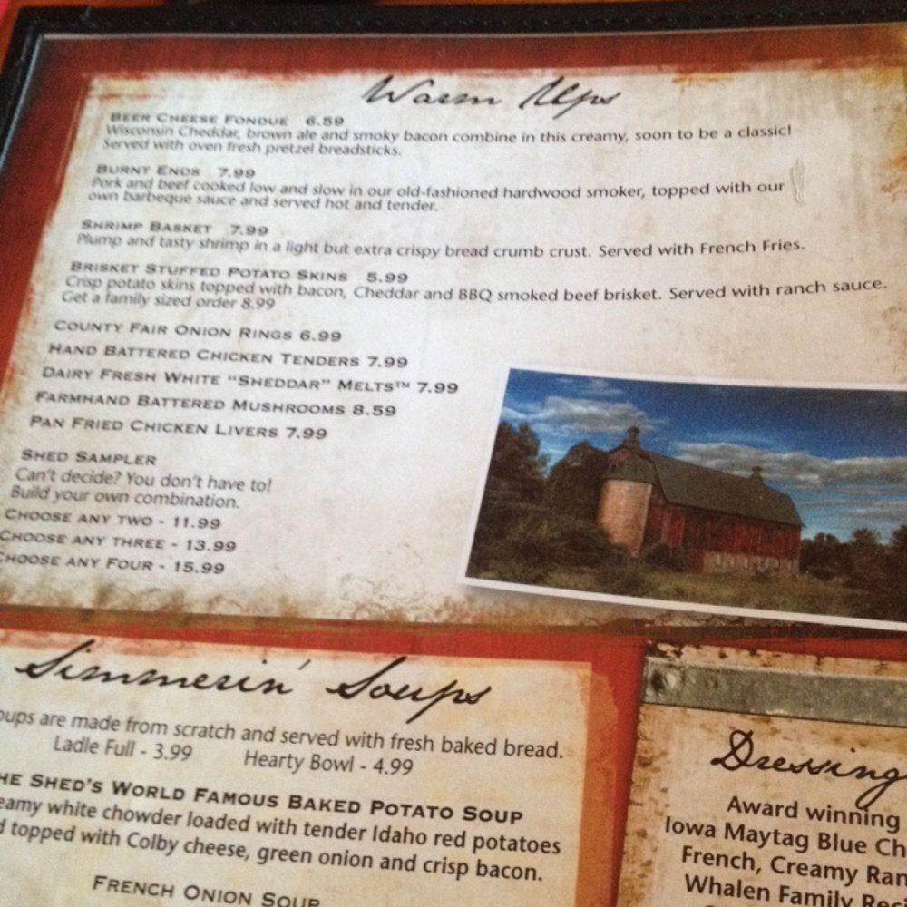 Machine Shed Restaurant - American Near Me - Appleton, Wisconsin Machine Shed Restaurant - American Near Me - Appleton, Wisconsin