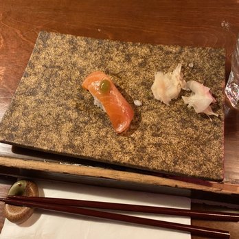 Sushi On Me - Salmon with Yuzu was delicious - Japanese Near Me - Jackson Heights, New York Sushi On Me - Salmon with Yuzu was delicious - Japanese Near Me - Jackson Heights, New York
