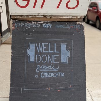 Well Done Goods - This sign is marks the spot from outside - Accessories Near Me - Detroit, Michigan Well Done Goods - This sign is marks the spot from outside - Accessories Near Me - Detroit, Michigan