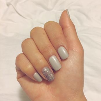 Elegant Nails - One week after my regular manicure ($17, or $15 with student discount) - Nail Salons Near Me - Stockton, California