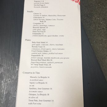 High Treason - Dinner menu - Wine Bars Near Me - San Francisco, California High Treason - Dinner menu - Wine Bars Near Me - San Francisco, California