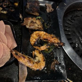 U-Grill Korean BBQ - Shrimp and some pork fire - Korean Near Me - Rancho Cucamonga, California