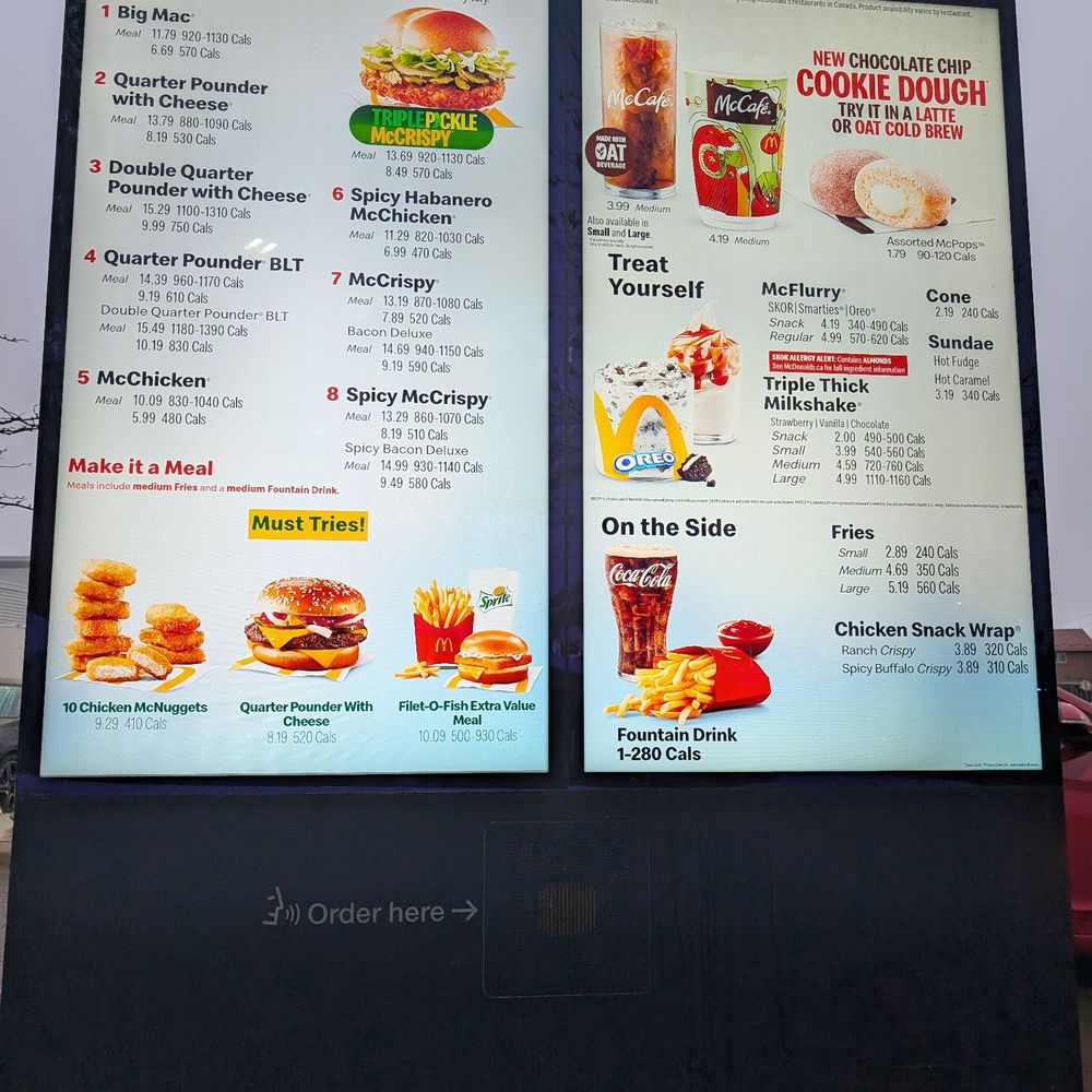 McDonald's - Menu - Fast Food Near Me - Mississauga, Ontario McDonald's - Menu - Fast Food Near Me - Mississauga, Ontario