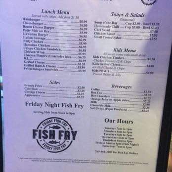 Hub Central 185 - Easy uncomplicated menu - American Near Me - Coloma, Michigan