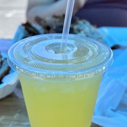 What A Chicken - Pineapple Agua Fresca~ The agua fresca was ok, light flavor.