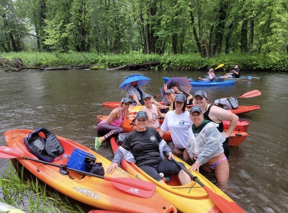 Happy Mohawk Canoe Livery Logo