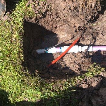 3 Elements - Pipe broken by a utility company - Landscaping Near Me - Kissimmee, Florida