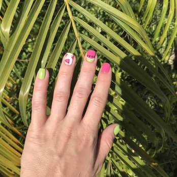 Pearly Nail Spa - Watermelon nails - Nail Salons Near Me - Azusa, California Pearly Nail Spa - Watermelon nails - Nail Salons Near Me - Azusa, California