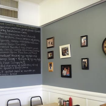 Klotz's Kitchen - Specials on the chalkboard & cute family pictures on the wall - New American Near Me - Point Pleasant Boro, New Jersey