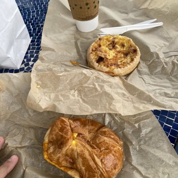 Paris Bakery Cafe - Egg ham and cheese croissant And egg and cheese quiche - Bakeries Near Me - Monterey, California Paris Bakery Cafe - Egg ham and cheese croissant And egg and cheese quiche - Bakeries Near Me - Monterey, California
