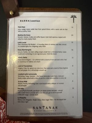 Menu photo 2 Santana's Kitchen and Cocktails Delray Beach, FL Menu photo 2 Santana's Kitchen and Cocktails Delray Beach, FL