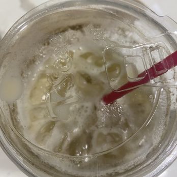 Tastea - Slightly darker color due to tea leaf left behind - Bubble Tea Near Me - Chino Hills, California