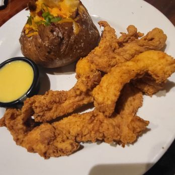 LongHorn Steakhouse - Chicken Tenders were good. Baked potato also. - Steakhouses Near Me - Jacksonville, Florida LongHorn Steakhouse - Chicken Tenders were good. Baked potato also. - Steakhouses Near Me - Jacksonville, Florida