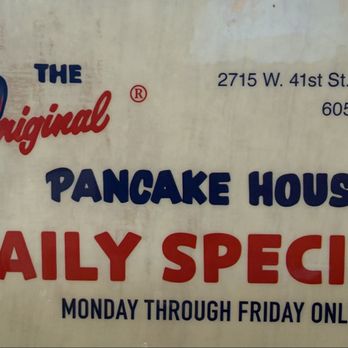 Original Pancake House - Sign - Breakfast & Brunch Near Me - Sioux Falls, South Dakota Original Pancake House - Sign - Breakfast & Brunch Near Me - Sioux Falls, South Dakota