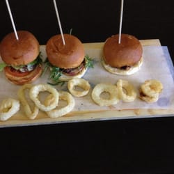 Prince Albert Hotel - Sliders with onion rings