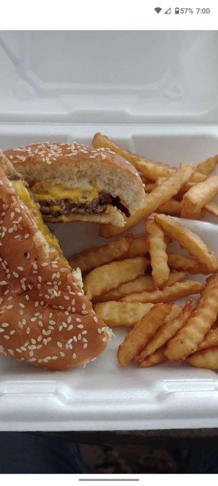 Food from Johnny V's