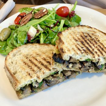Urth Caffe - Vegan Panini Portabella - Coffee & Tea Near Me - Henderson, Nevada