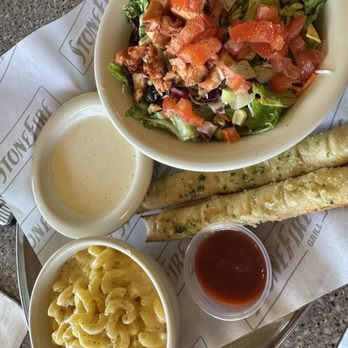 Stonefire Grill - BBQ Chopped Salad  2 Breadsticks - American Near Me - Pasadena, California