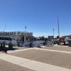 Smith Island Cruises-Tyler - The ferry in Crisfield prior to boarding.