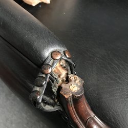 Plum Studio - Broken arm of chair