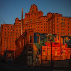 Pastafina Mineral Wells - Baker Hotel across the street