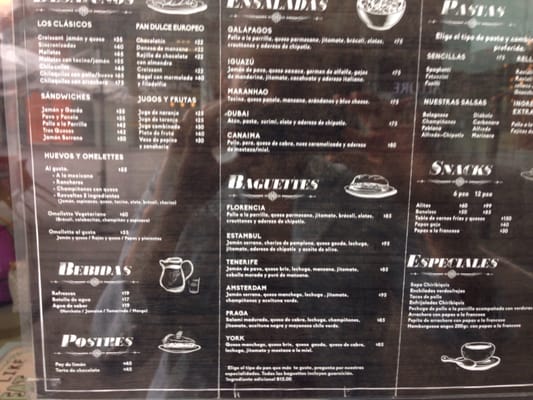 Menu photo 1 Chiribiquis Ciudad de México, DIF