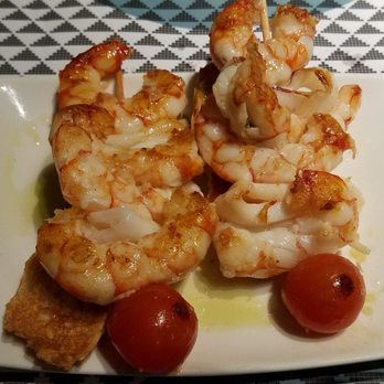 Vinitus - King prawns and squid prawns montadito - Tapas Bars Near Me - Barcelona, B Vinitus - King prawns and squid prawns montadito - Tapas Bars Near Me - Barcelona, B