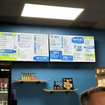 The Fish Joint - Menu - Seafood Near Me - Coconut Creek, Florida The Fish Joint - Menu - Seafood Near Me - Coconut Creek, Florida