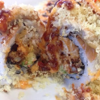 Sakura Sushi House - Inside of spider man roll - Japanese Near Me - Monrovia, California Sakura Sushi House - Inside of spider man roll - Japanese Near Me - Monrovia, California