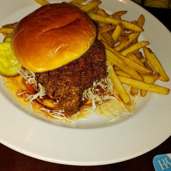 Yard House - A good Nashville Hot fried chicken sandwich. - Bars Near Me - Glenview, Illinois Yard House - A good Nashville Hot fried chicken sandwich. - Bars Near Me - Glenview, Illinois