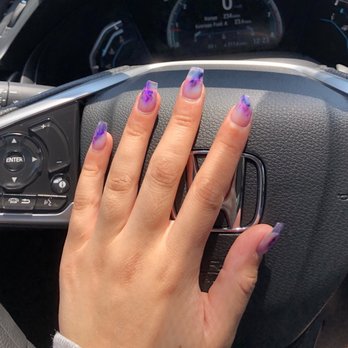 Lalu'a Nails & Spa - Marble acrylic - Nail Salons Near Me - Silver Spring, Maryland