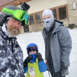 Valleywood Ski and Snowboard Shop - Freezing our tails off at Holiday Valley New York