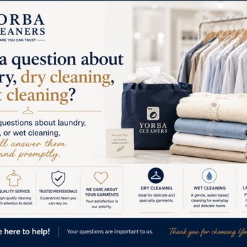 Yorba Cleaners - Have a question? - Laundry Services Near Me - Yorba Linda, California Yorba Cleaners - Have a question? - Laundry Services Near Me - Yorba Linda, California