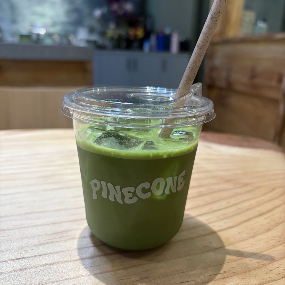 Pinecone Bakeshop Plus Cafe - matcha cortado - Coffee & Tea Near Me - Alhambra, California Pinecone Bakeshop Plus Cafe - matcha cortado - Coffee & Tea Near Me - Alhambra, California