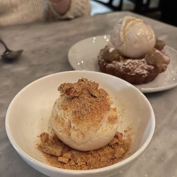 SRV Boston - Earl grey lavender gelato with honey comb - Italian Near Me - Boston, Massachusetts SRV Boston - Earl grey lavender gelato with honey comb - Italian Near Me - Boston, Massachusetts