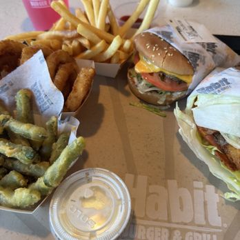 Habit Burger & Grill - Charburger with Cheese - Salad Near Me - La Mesa, California Habit Burger & Grill - Charburger with Cheese - Salad Near Me - La Mesa, California
