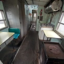 Railway & Forestry Museum - Inside one of the cars
