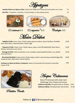 Menu photo 4 Rica Arepa Chicago, IL Menu photo 4 Rica Arepa Chicago, IL
