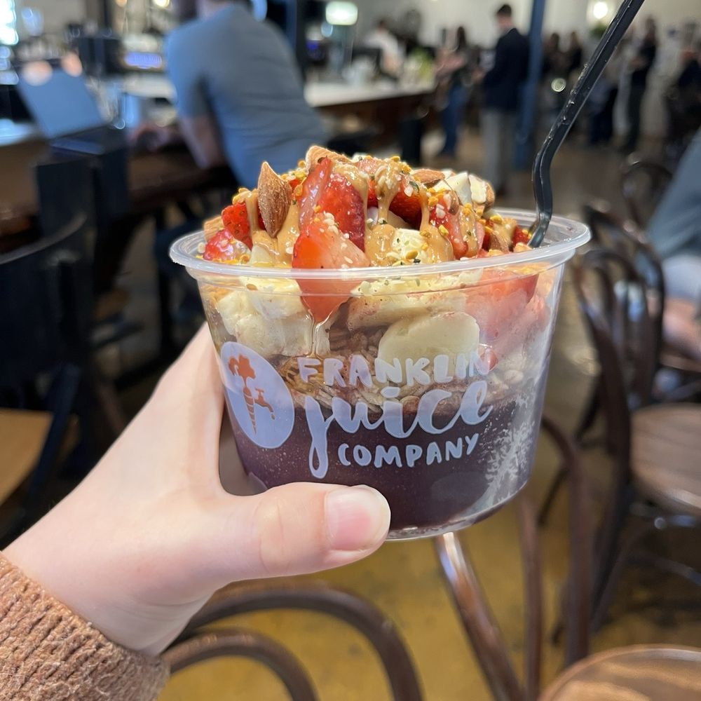 Honest Coffee Roasters - Big Island with strawberries - Coffee Roasteries Near Me - Franklin, Tennessee