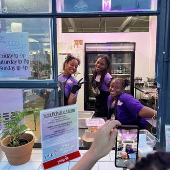 The Creamy Spot - Service with a smile! - Ice Cream & Frozen Yogurt Near Me - Atlanta, Georgia The Creamy Spot - Service with a smile! - Ice Cream & Frozen Yogurt Near Me - Atlanta, Georgia