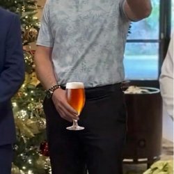 Stonebridge Country Club, Boca Raton - He loves his beer and cigs? All for the LGBTQ+ wrist band
