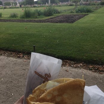Happy Caffé - Crepe w chicken and cheese - Creperies Near Me - Paris, 75 Happy Caffé - Crepe w chicken and cheese - Creperies Near Me - Paris, 75