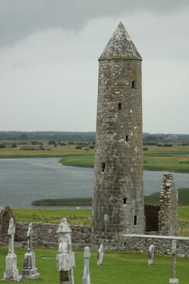 Clonmacnoise Monastic Site by null