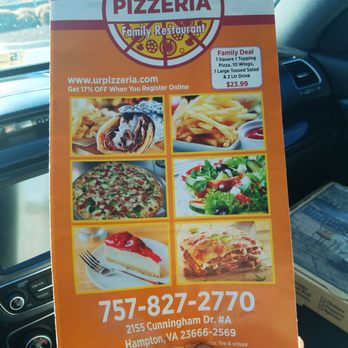 UR Pizzeria - Menu - Pizza Near Me - Hampton, Virginia UR Pizzeria - Menu - Pizza Near Me - Hampton, Virginia