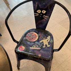 Sparky's Homemade Ice Cream - Fun art chair