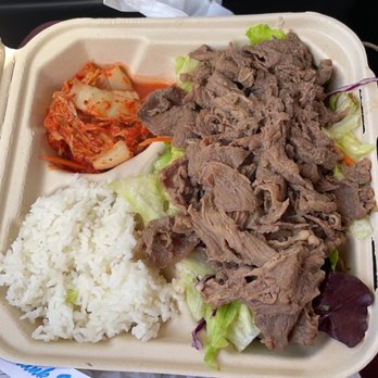 Gushi - Gushi Plate with salad and rice swapped - Korean Near Me - Los Angeles, California Gushi - Gushi Plate with salad and rice swapped - Korean Near Me - Los Angeles, California