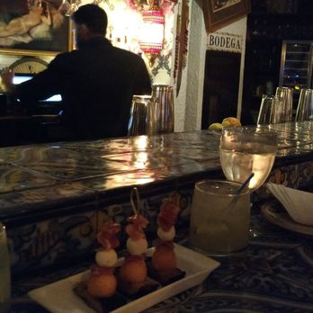 Dali Restaurant & Tapas Bar - The melon, mushroom, ham, and goat cheese skewers were so yummy - Spanish Near Me - Somerville, Massachusetts Dali Restaurant & Tapas Bar - The melon, mushroom, ham, and goat cheese skewers were so yummy - Spanish Near Me - Somerville, Massachusetts