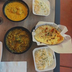Cold Springs Food Mart - Baingan Bharta, Malai Kofta and garlic naan