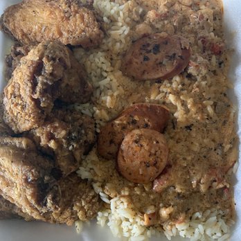 J & J Lounge - Lemon Lemmon Pepper Wing Dinner sub fries for seafood rice - Seafood Near Me - Houston, Texas J & J Lounge - Lemon Lemmon Pepper Wing Dinner sub fries for seafood rice - Seafood Near Me - Houston, Texas