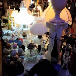 OUT OF THE BLUE FINDS - Lamps and eggs
